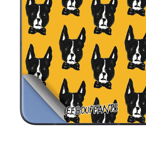 Bouffants and Broken Hearts Boston Terrier Galaxy Z Fold5 5G Skin